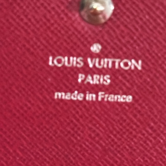 🪧 Authentic Louis Vuitton Piment Epi Leather Emilie Wallet in Orange/Plum. EUC 🪧 - Picture 4 of 16